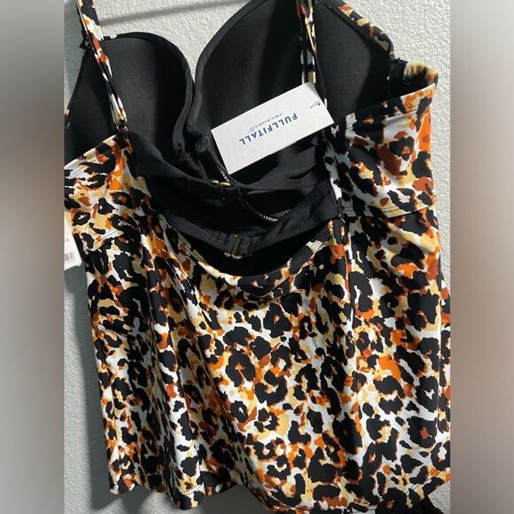 Fullfital leopard swim suit queen size 20 - Picture 4 of 8
